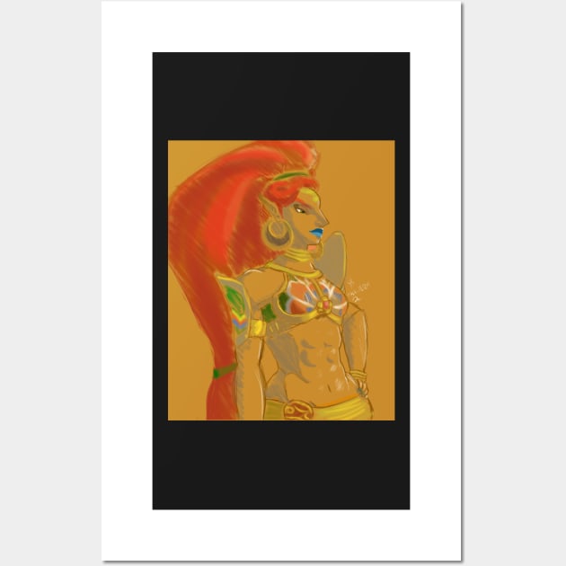 Champion Urbosa Wall Art by Sephiroth1204